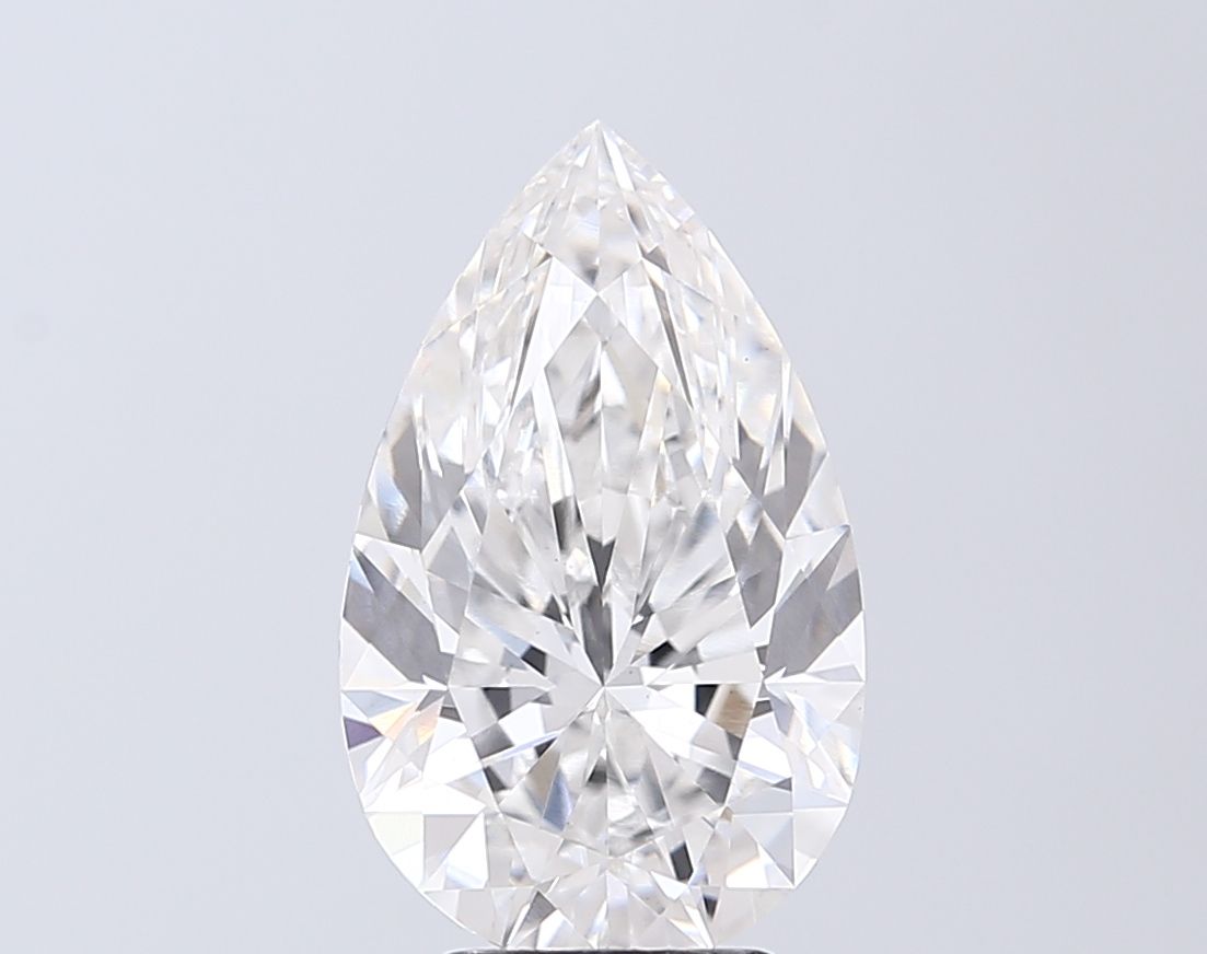 4.02 ct. pear Lab Grown Diamond front image