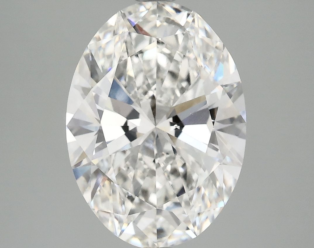 3.85 ct. oval Lab Grown Diamond front image