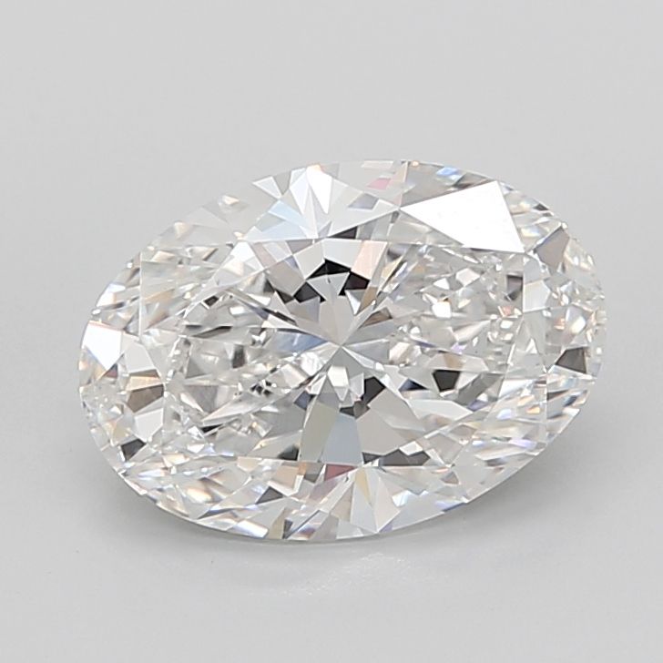 6.09 ct. oval Lab Grown Diamond front image