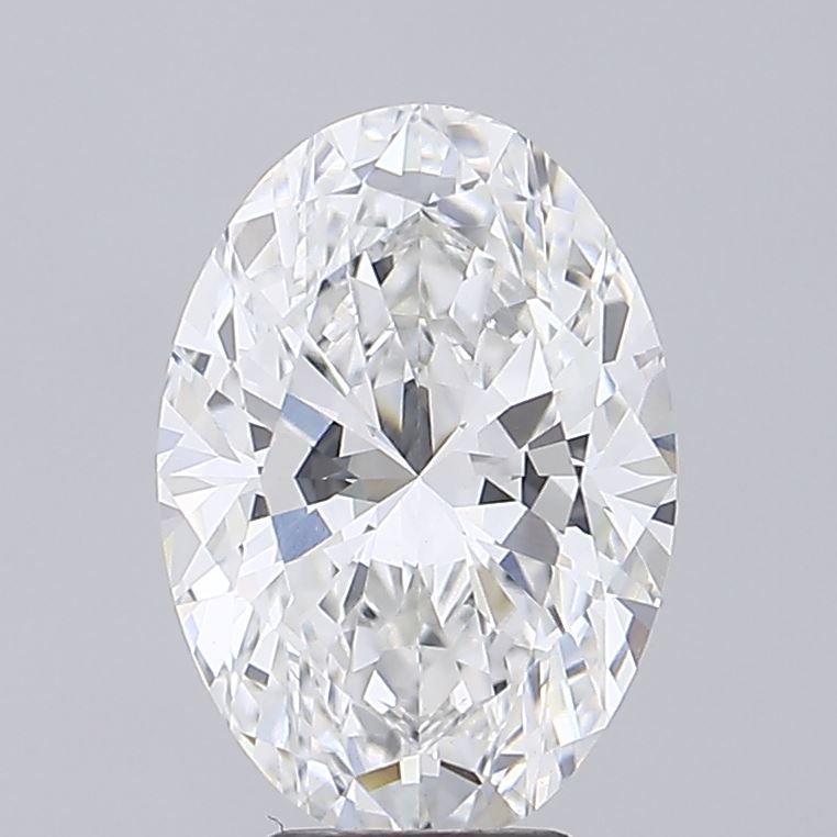 5.44 ct. oval Lab Grown Diamond front image