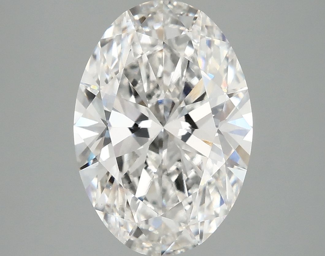 3.92 ct. oval Lab Grown Diamond front image