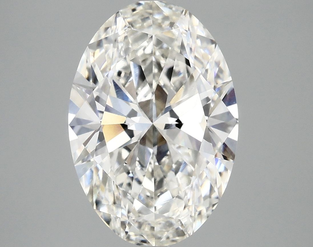 3.70 ct. oval Lab Grown Diamond front image