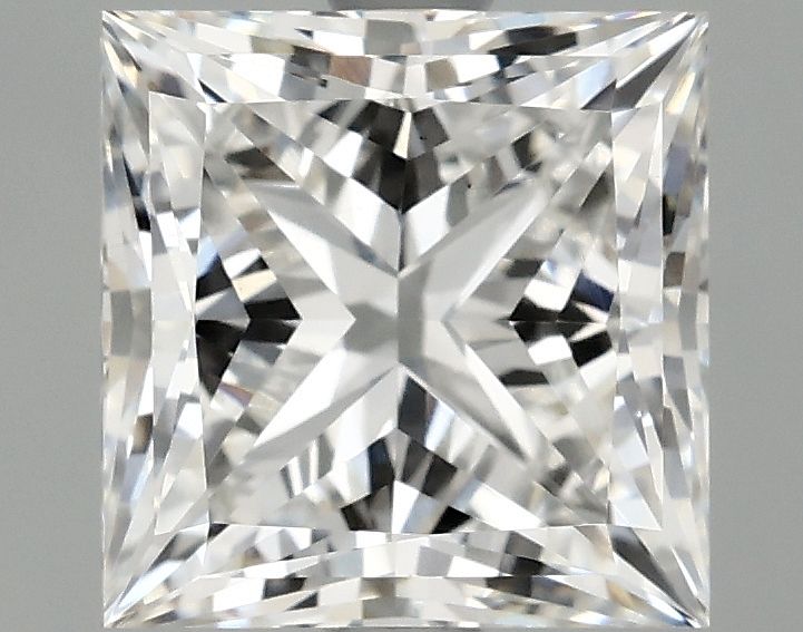 2.10 ct. princess Lab Grown Diamond front image