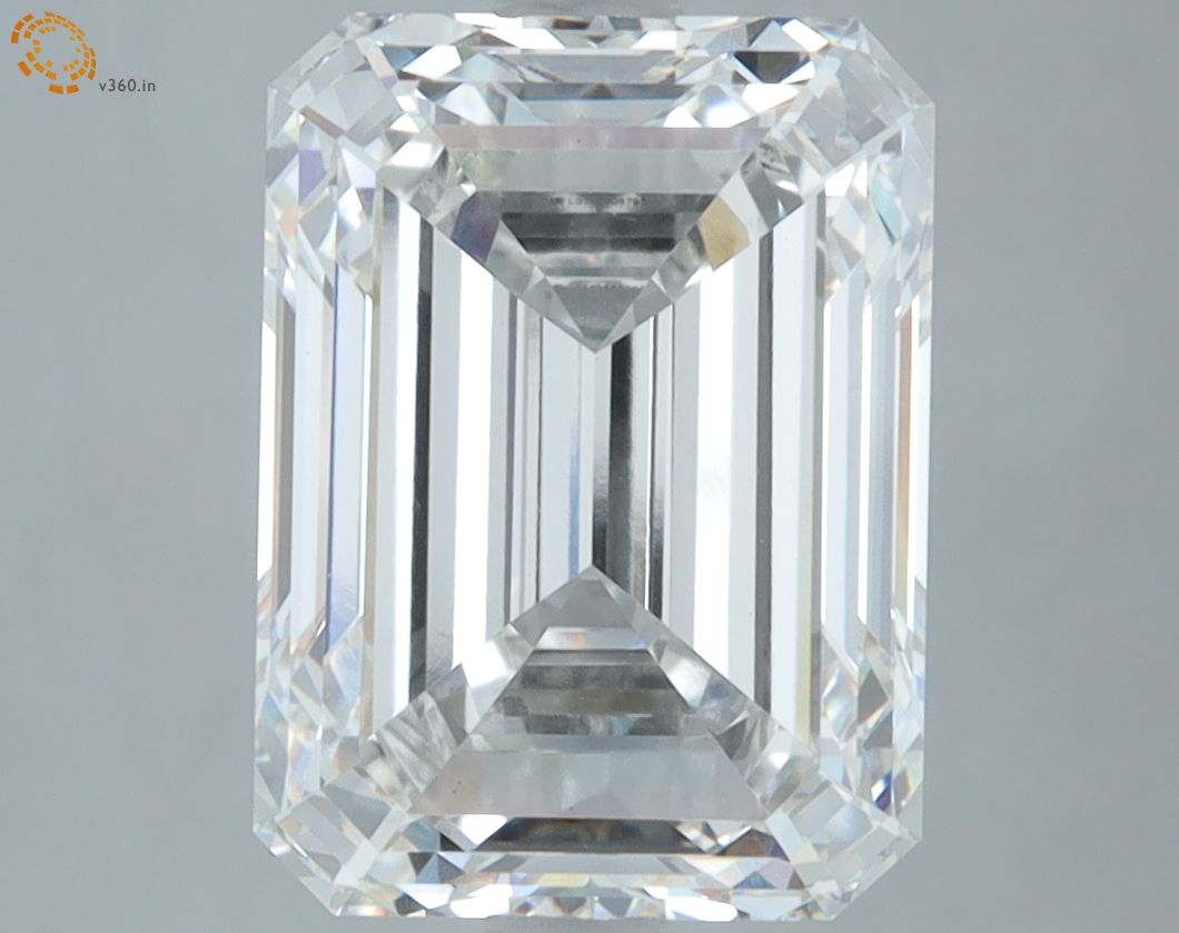 5.09 ct. emerald Lab Grown Diamond front image