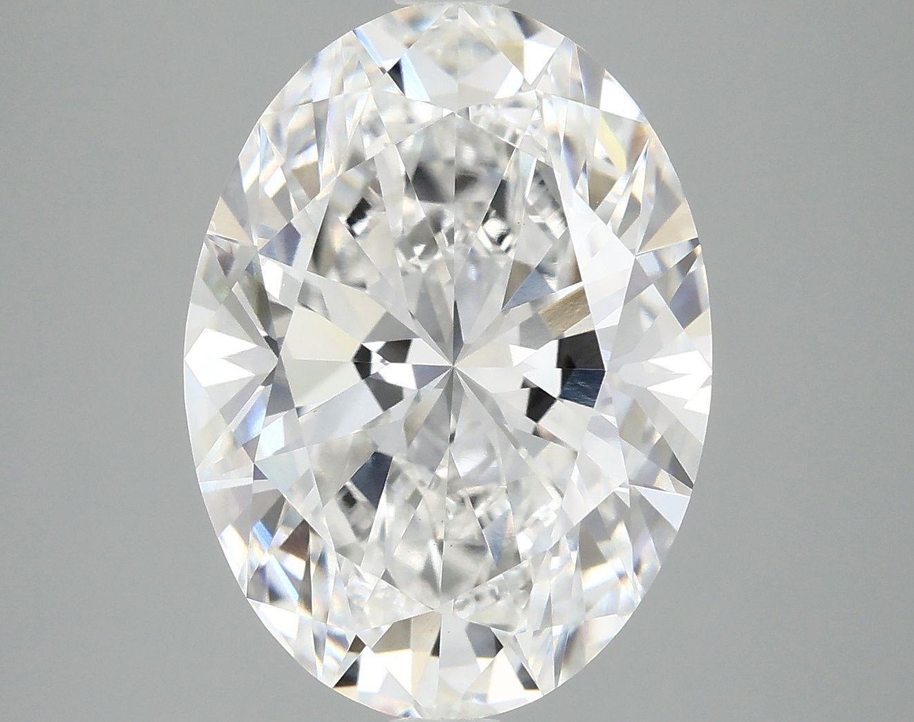 4.10 ct. oval Lab Grown Diamond front image