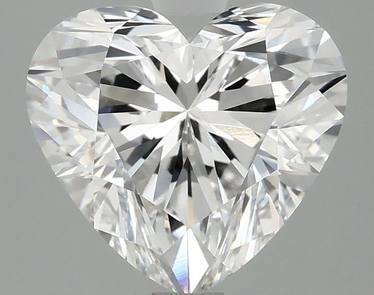 3.08 carat e VVS2 EX Cut IGI heart diamond