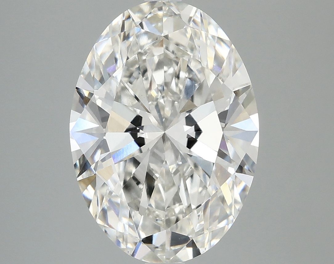 3.85 ct. oval Lab Grown Diamond front image