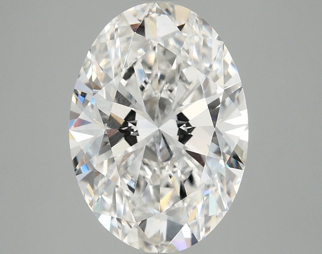 4.10 ct. oval Lab Grown Diamond front image
