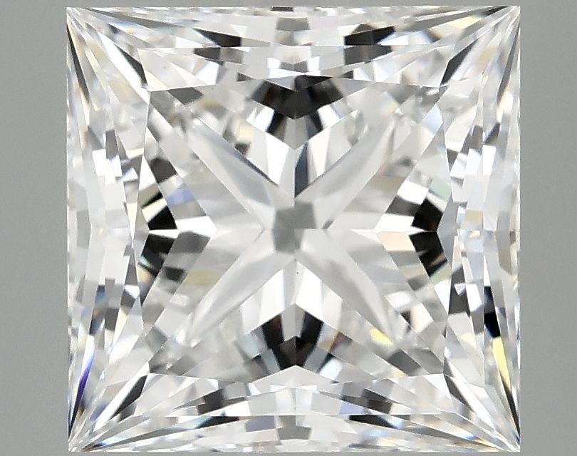 4.71 ct. princess Lab Grown Diamond front image