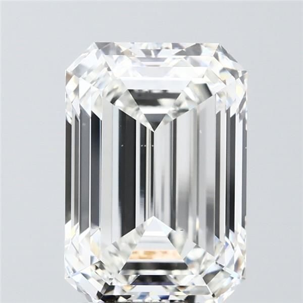 5.01 ct. emerald Lab Grown Diamond front image