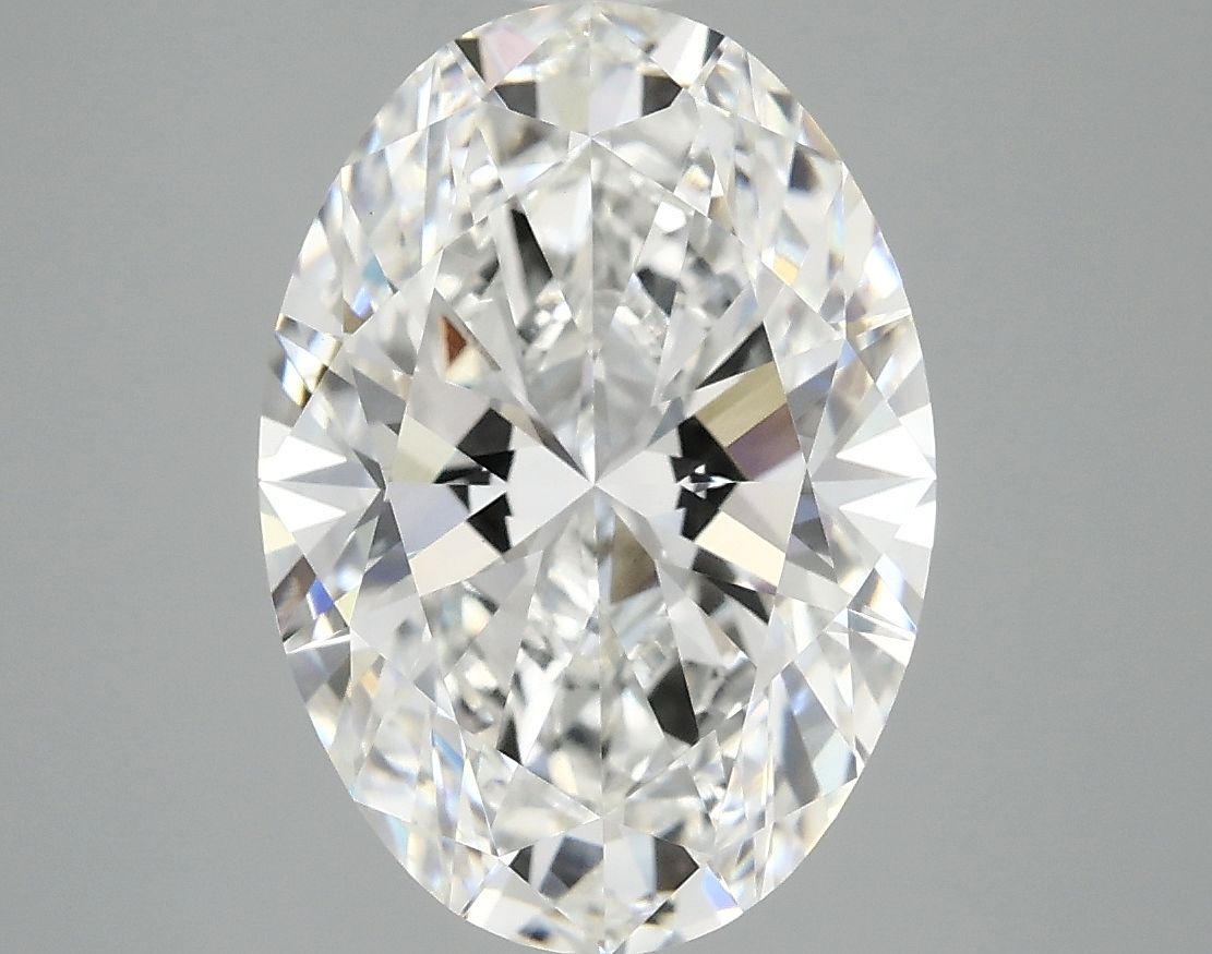 3.95 ct. oval Lab Grown Diamond front image