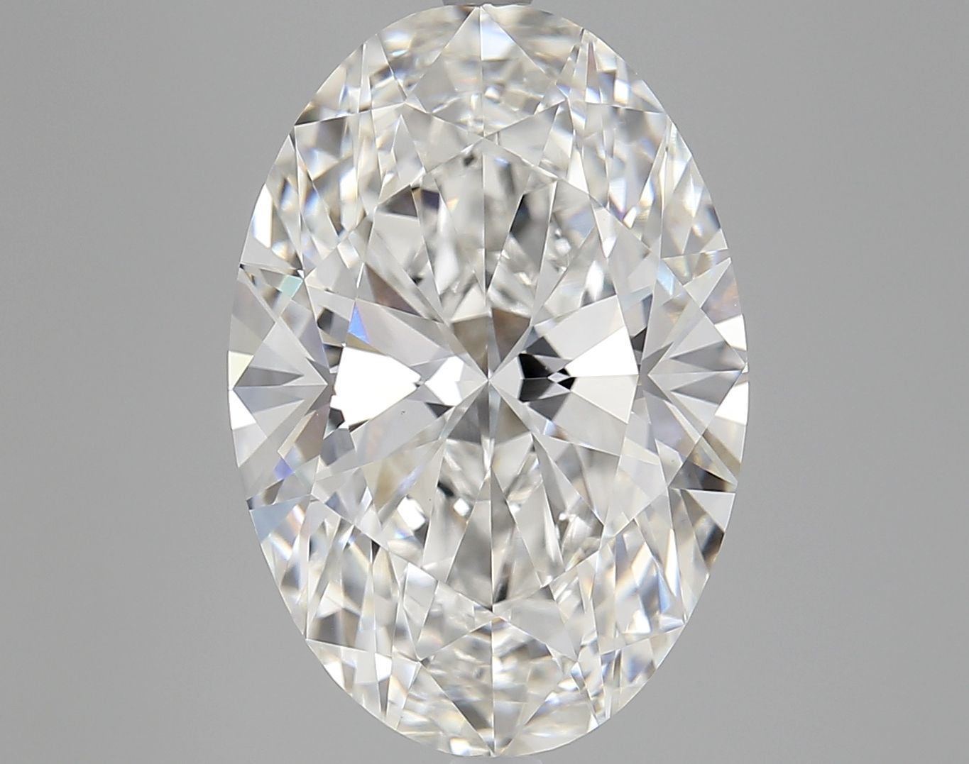 8.01 ct. oval Lab Grown Diamond front image