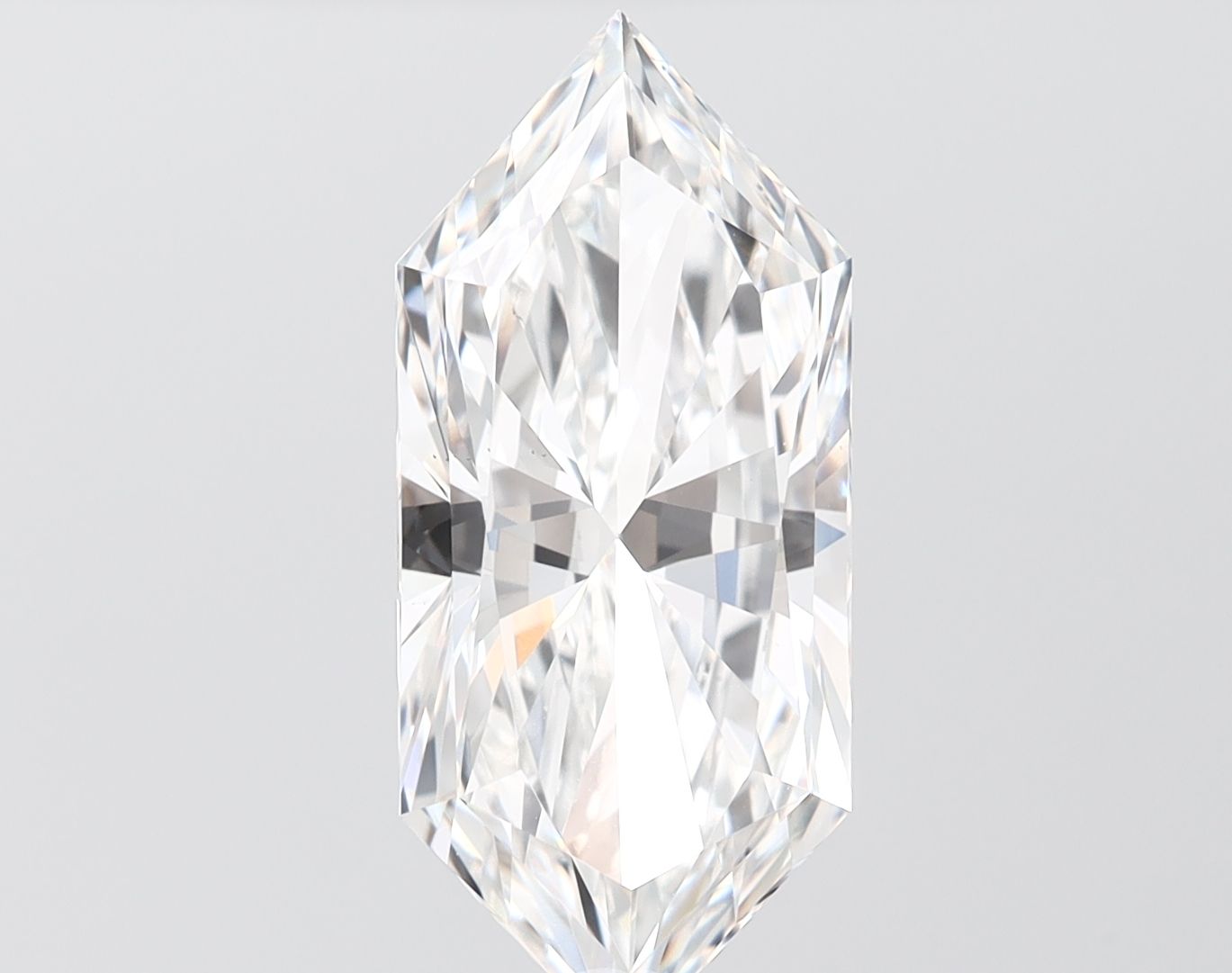 4.07 ct lab-grown Hexagonal Diamond
