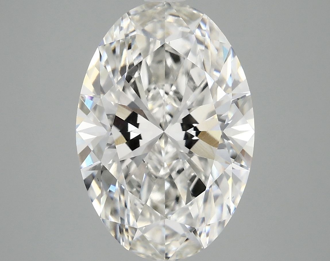 4.10 ct. oval Lab Grown Diamond front image