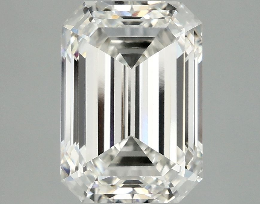 3.23 ct. emerald Lab Grown Diamond front image