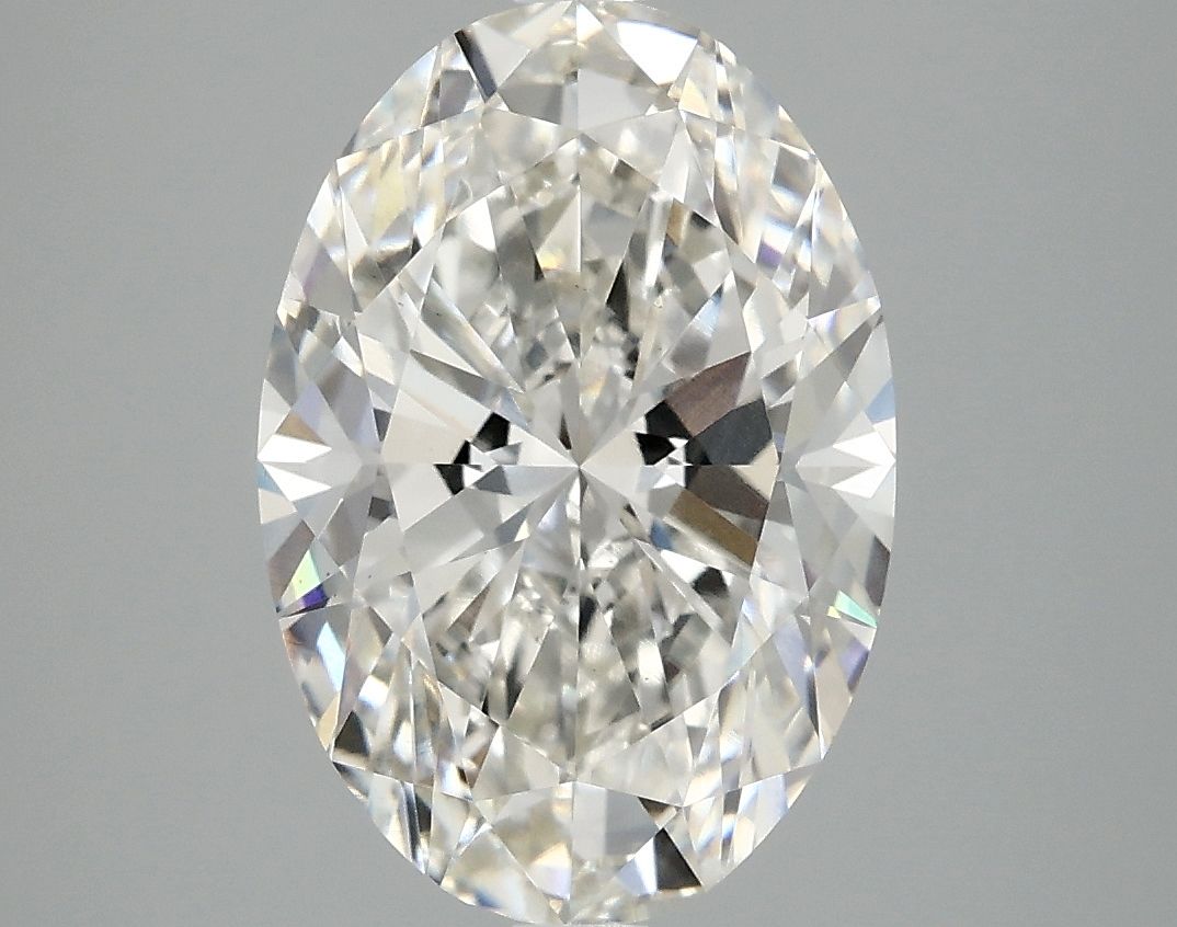 3.90 ct. oval Lab Grown Diamond front image