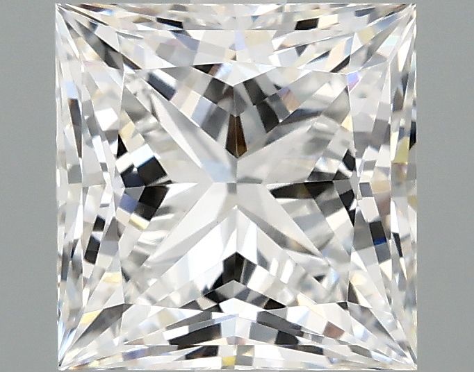 2.10 ct. princess Lab Grown Diamond front image