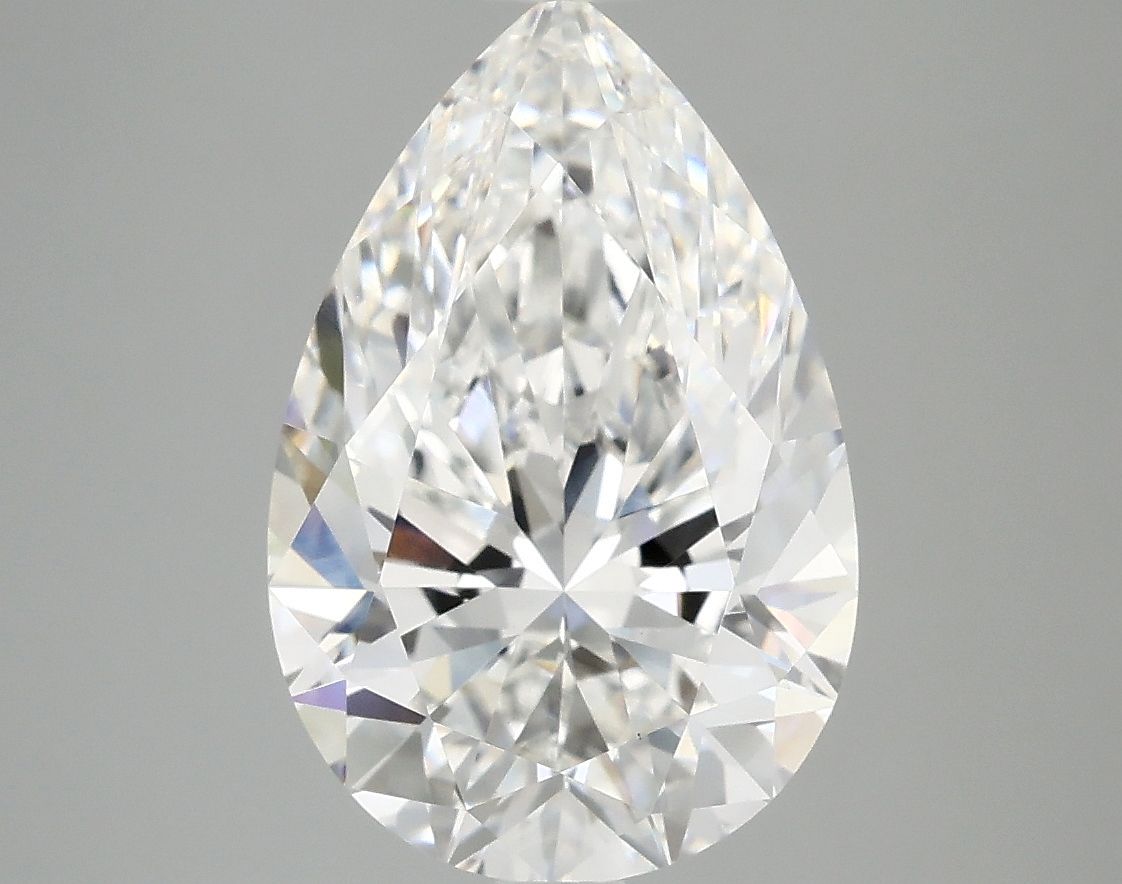 4.10 ct. pear Lab Grown Diamond front image