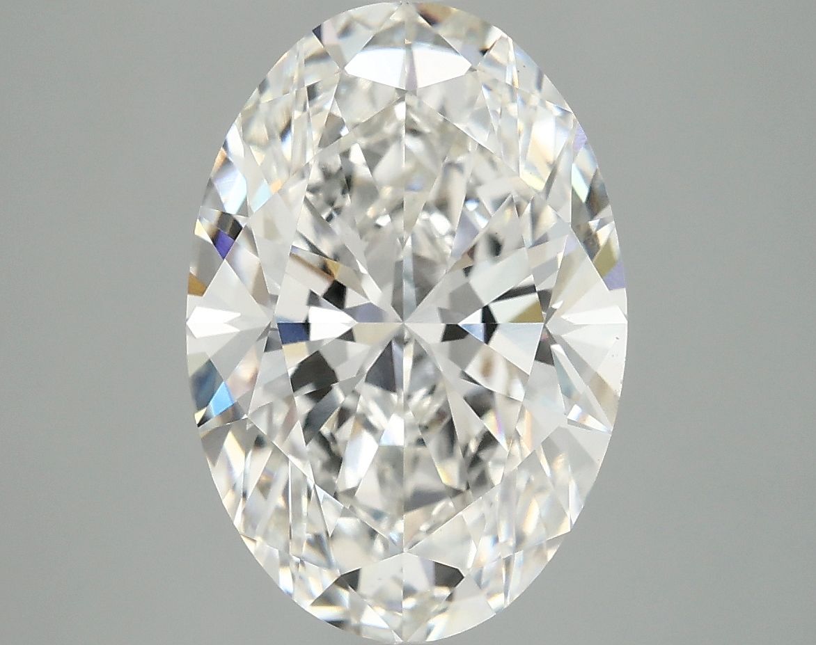 4.09 ct. oval Lab Grown Diamond front image