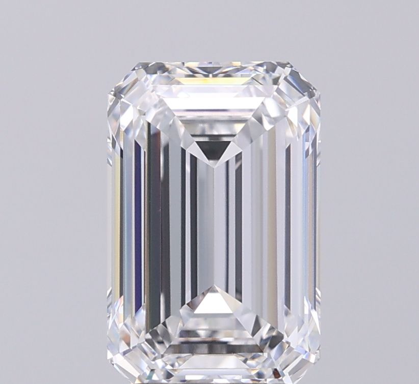 3.08 ct. emerald Lab Grown Diamond front image
