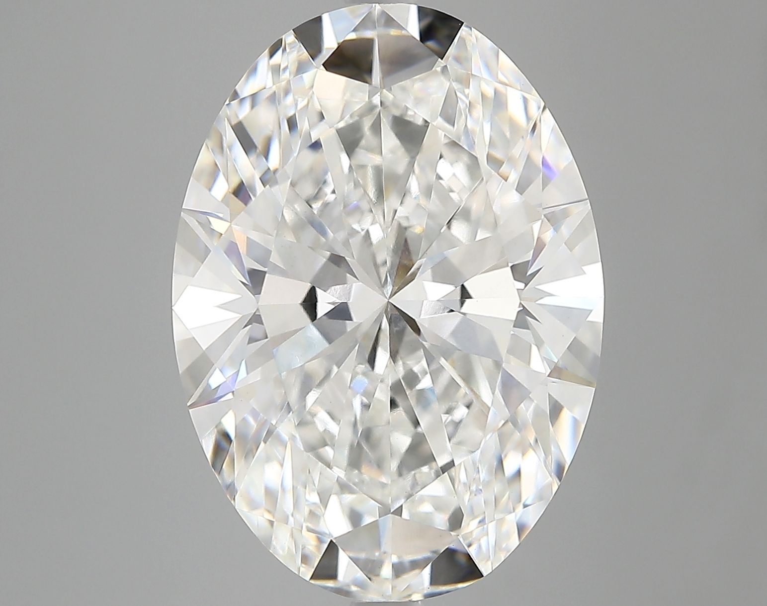 8.11 ct. oval Lab Grown Diamond front image
