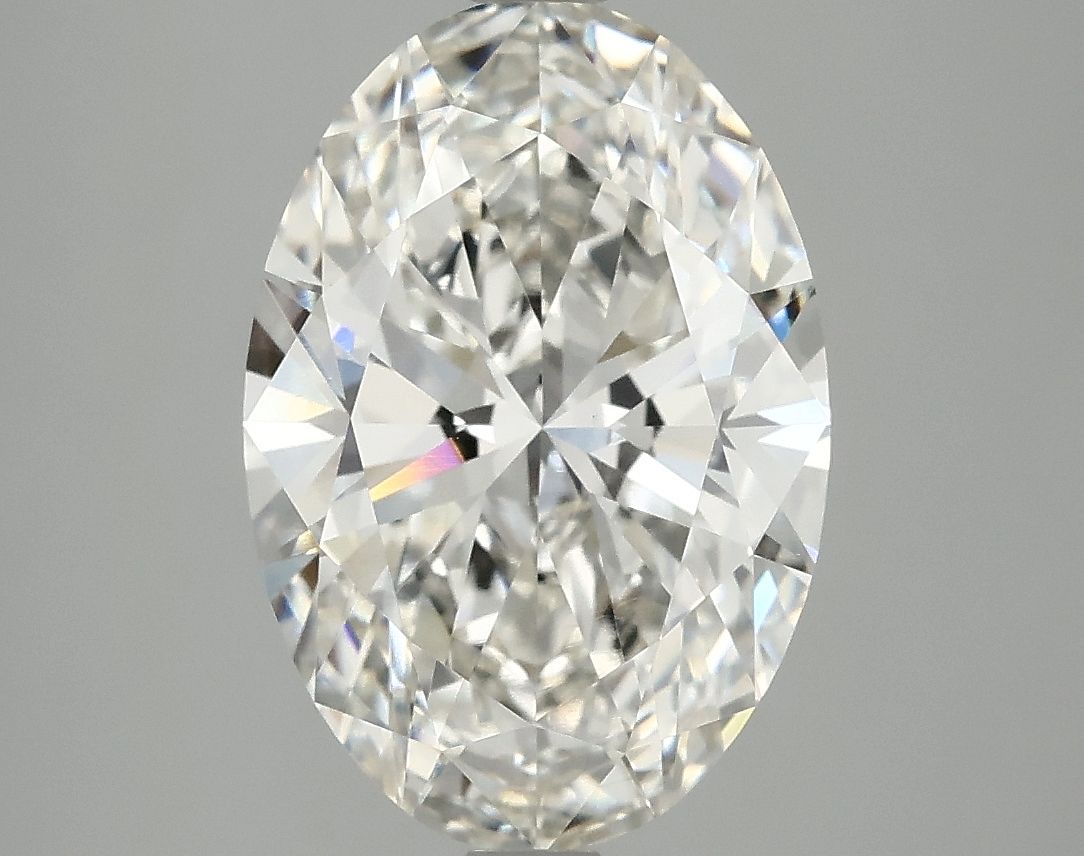 3.75 ct. oval Lab Grown Diamond front image