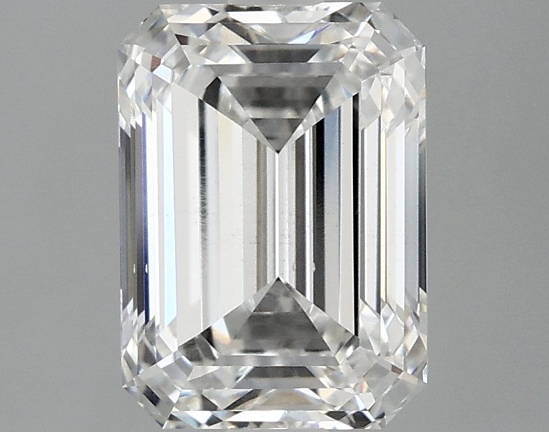 2.58 ct. emerald Lab Grown Diamond front image
