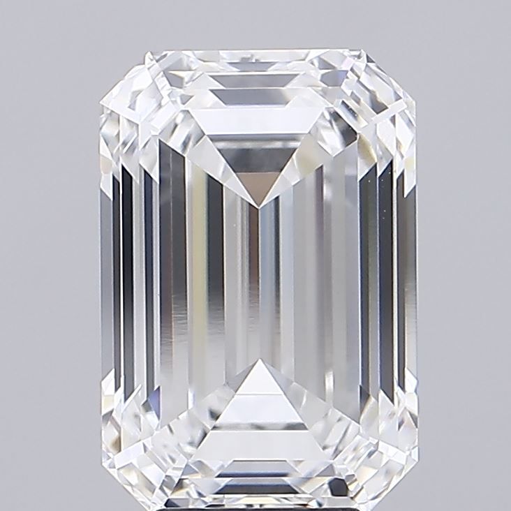 6.11 ct. emerald Lab Grown Diamond front image