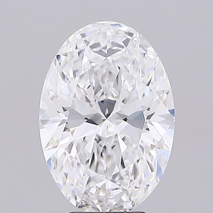 4.03 ct. oval Lab Grown Diamond front image