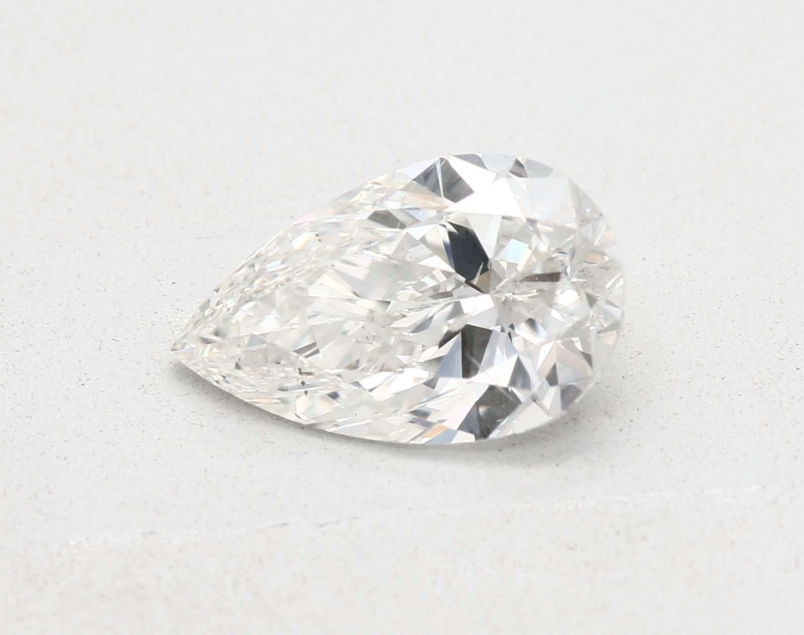 Diamant Poire 1.70 ct - Couleur J - Pureté SI2