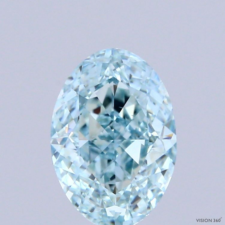 2.04 ct. oval Lab Grown Diamond front image