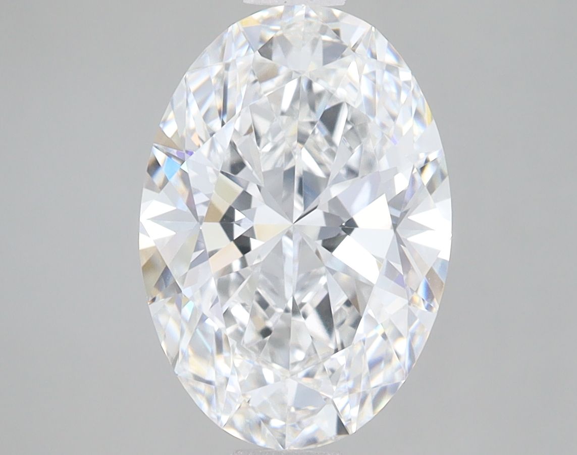 3.05 ct. oval Lab Grown Diamond front image
