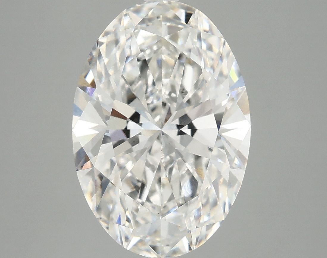 3.94 ct. oval Lab Grown Diamond front image