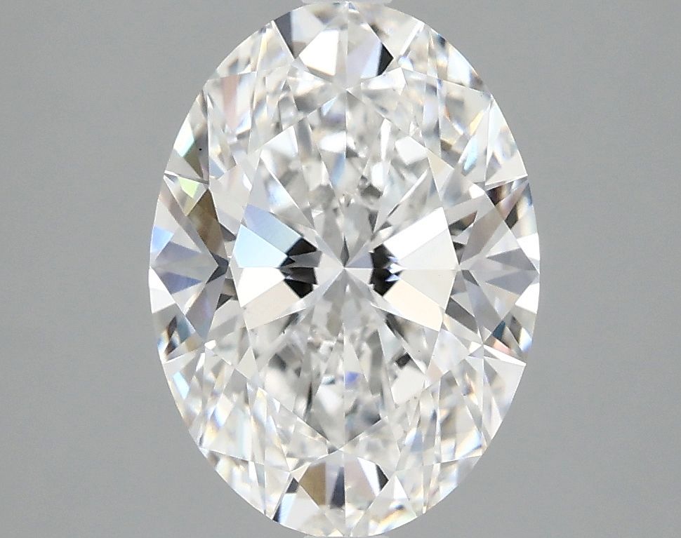 3.01 ct. oval Lab Grown Diamond front image