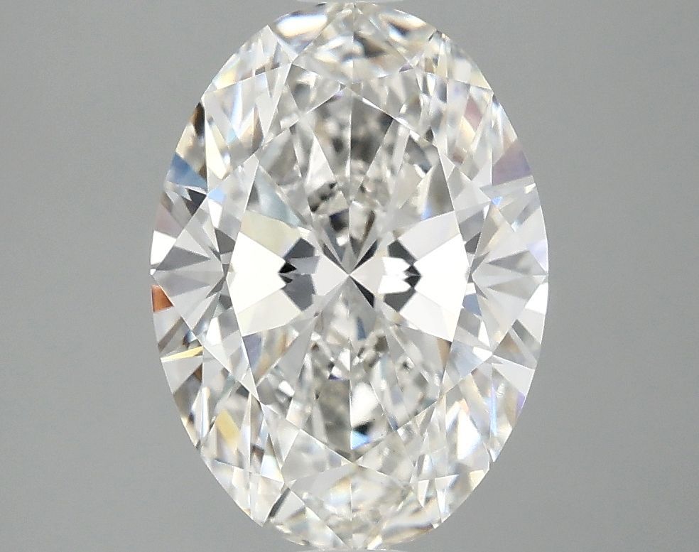 2.86 ct. oval Lab Grown Diamond front image