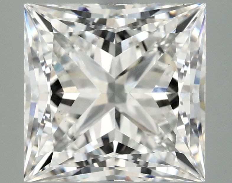 4.20 ct. princess Lab Grown Diamond front image