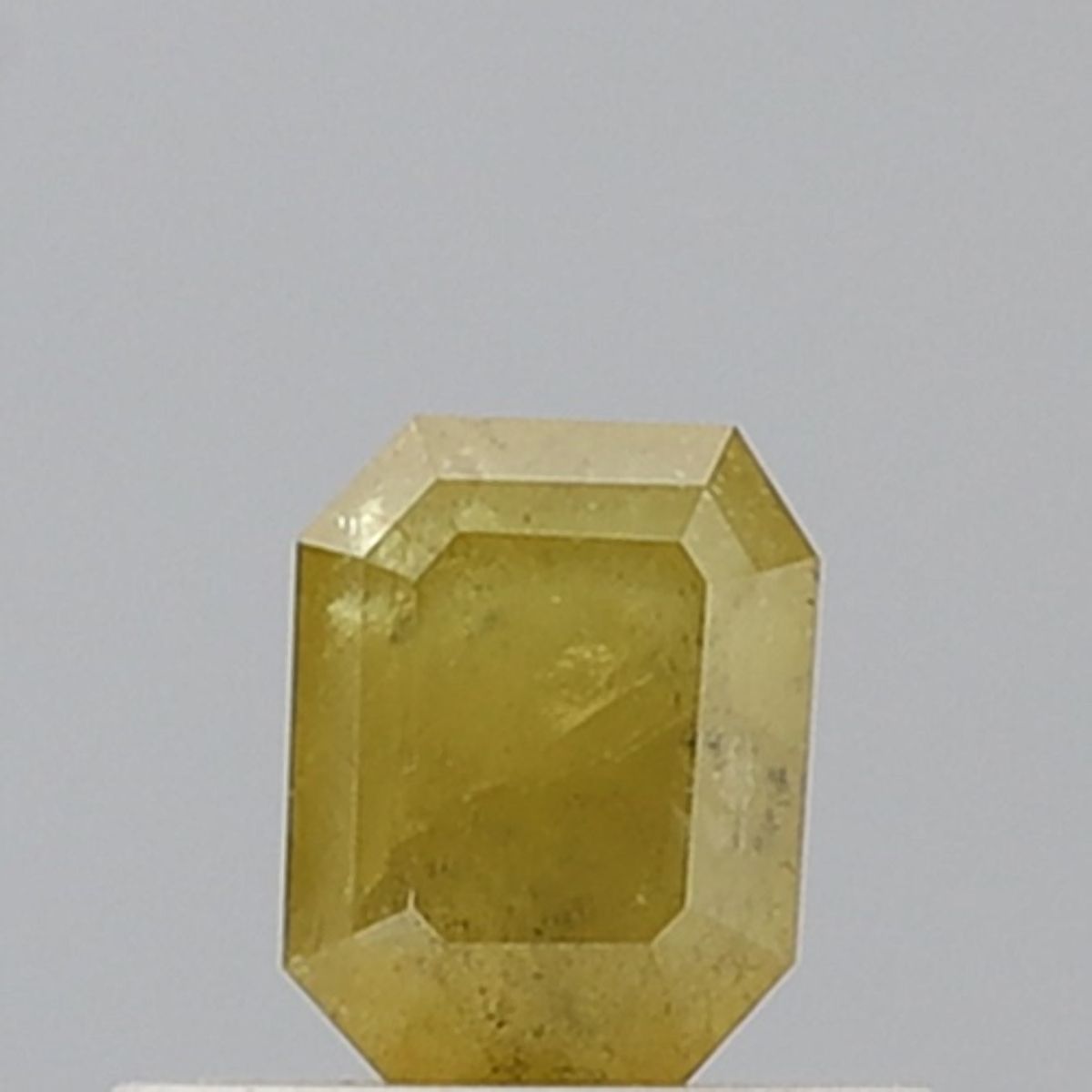 0.52 Carat Emerald Diamond Salt and Pepper VVS2