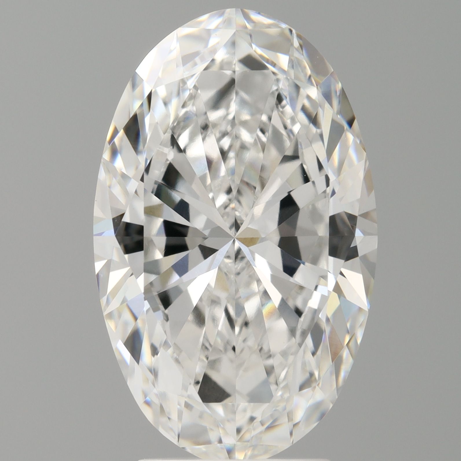 4.07 ct. oval Lab Grown Diamond front image