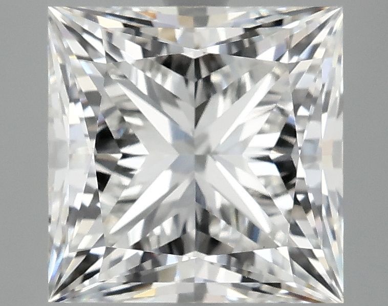 4.15 ct. princess Lab Grown Diamond front image
