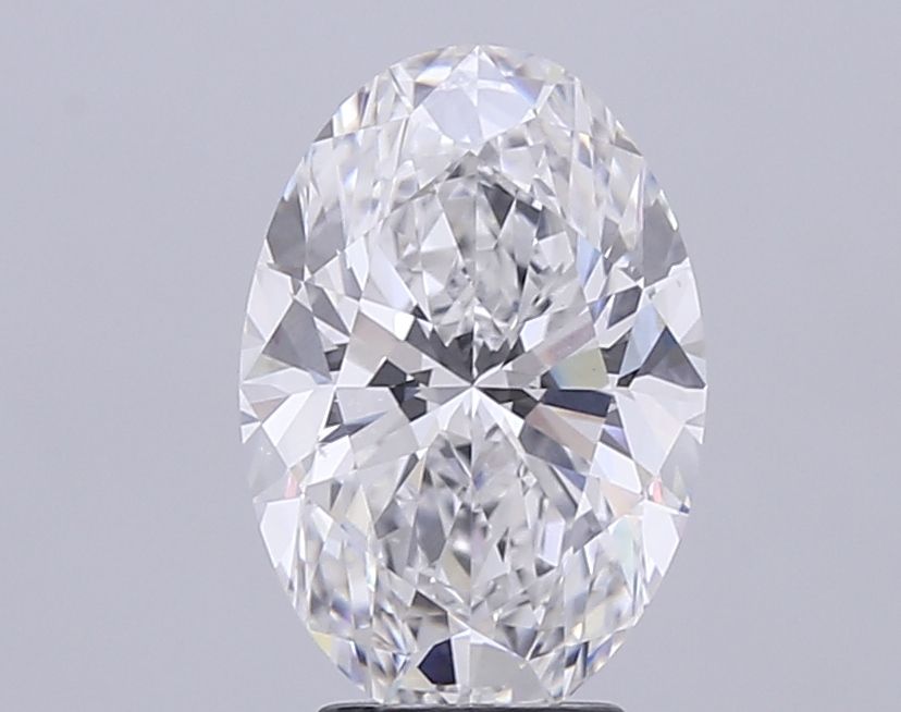 4.50 ct. oval Lab Grown Diamond front image
