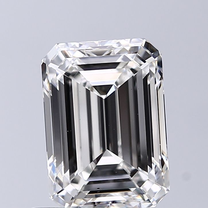 4.02 ct. emerald Lab Grown Diamond front image