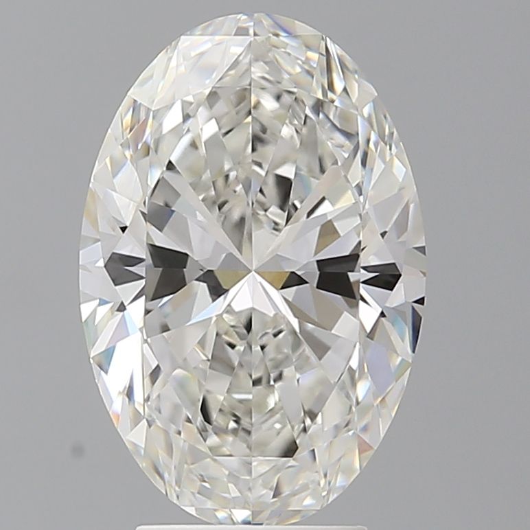 4.10 ct. oval Lab Grown Diamond front image