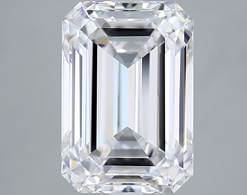 4.12 ct. emerald Lab Grown Diamond front image