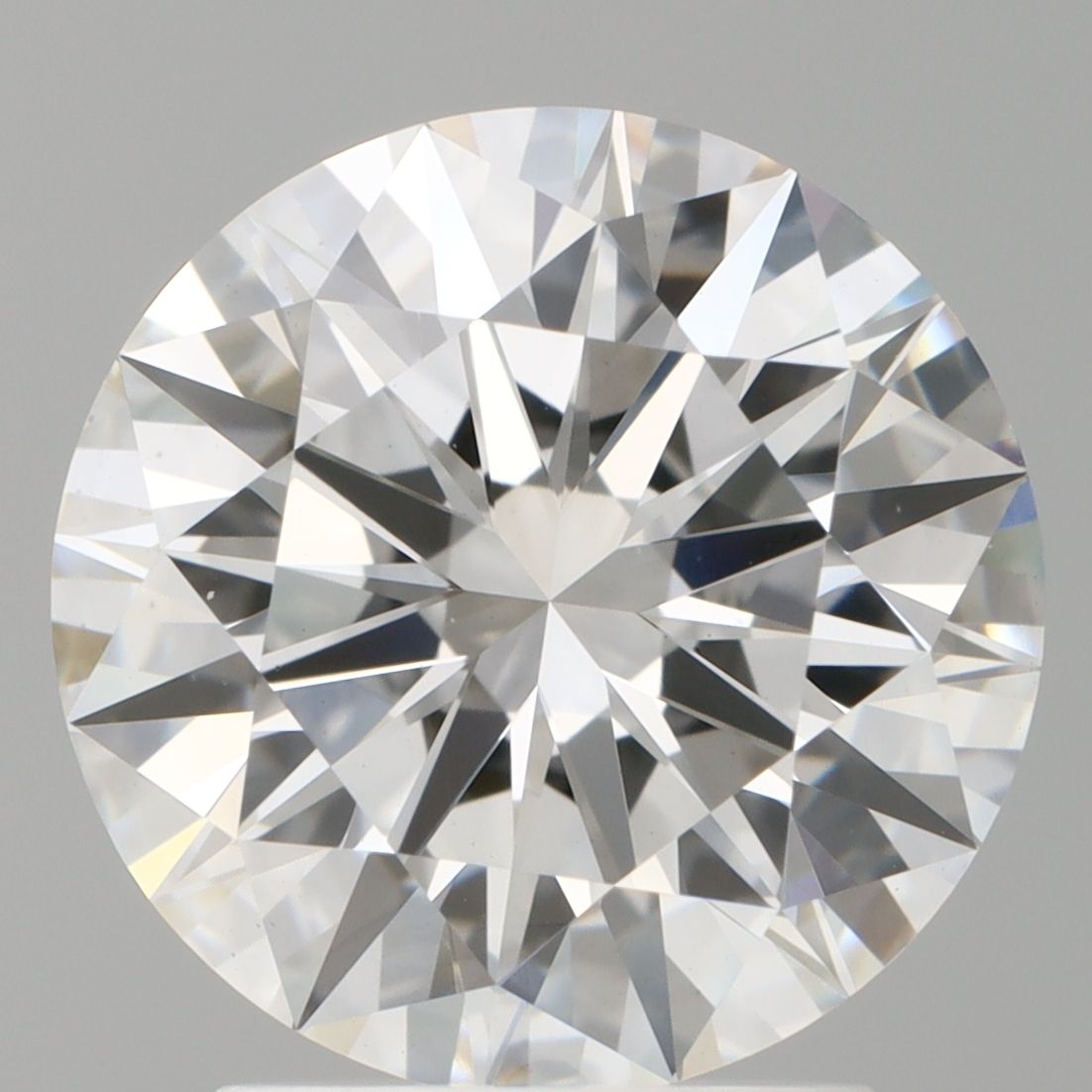 2.60 ct. round Lab Grown Diamond front image