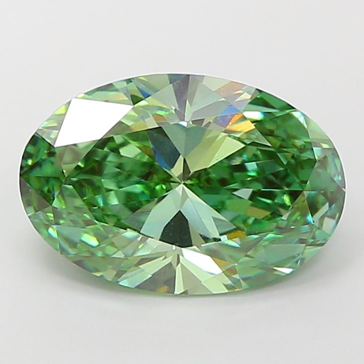 5.02 ct. oval Lab Grown Diamond front image