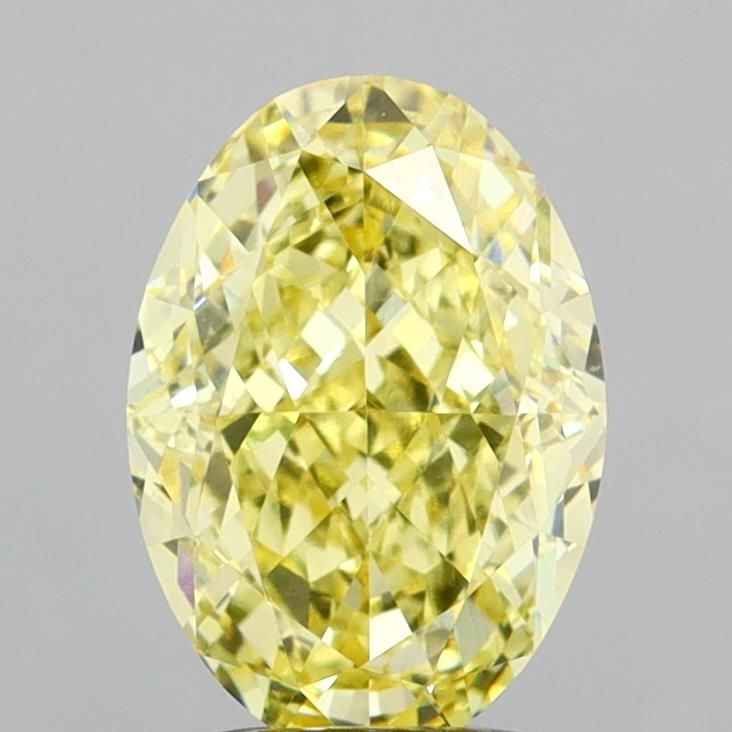 3.08 ct. oval Lab Grown Diamond front image