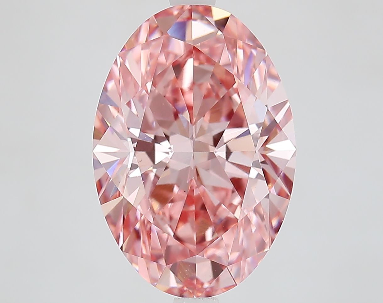 5.09 ct. oval Lab Grown Diamond front image