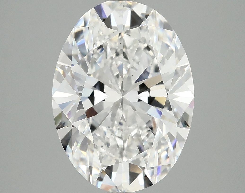 4.02 ct. oval Lab Grown Diamond front image