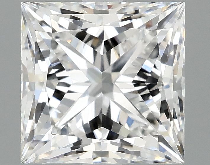 2.09 ct. princess Lab Grown Diamond front image