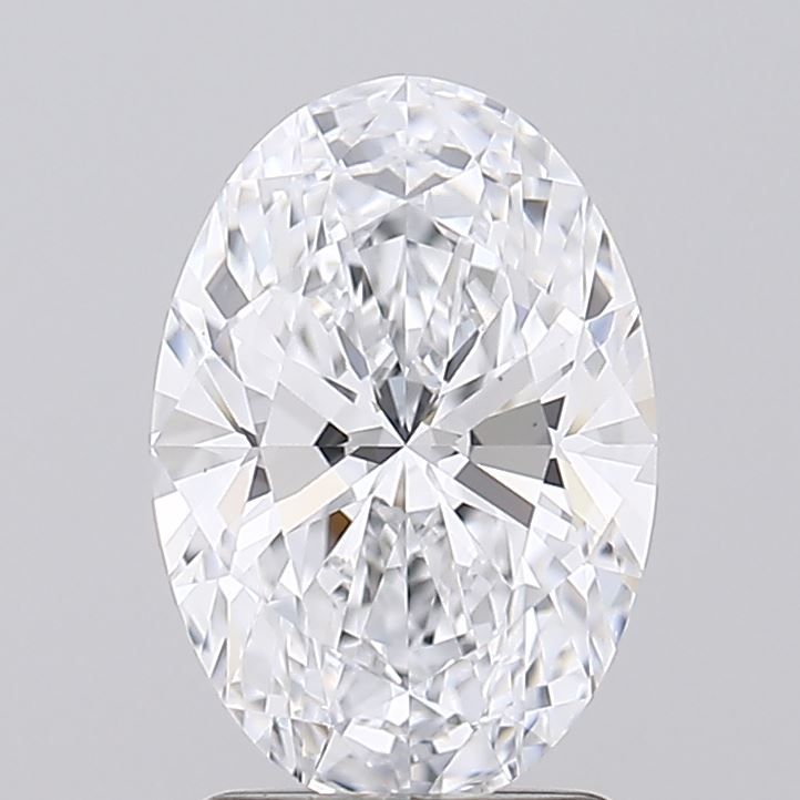 2.01 ct. oval Lab Grown Diamond front image